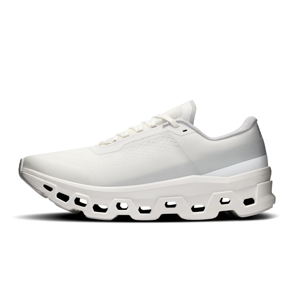 On Men's Cloudmonster 1 Sneakers, White/White, 9 Medium US