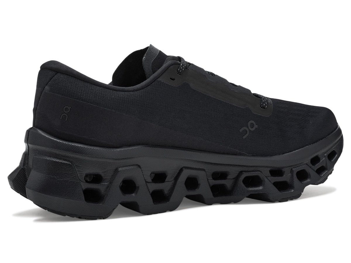 On Men's Cloudmonster 3 Sneaker, Black/Black, 10.5