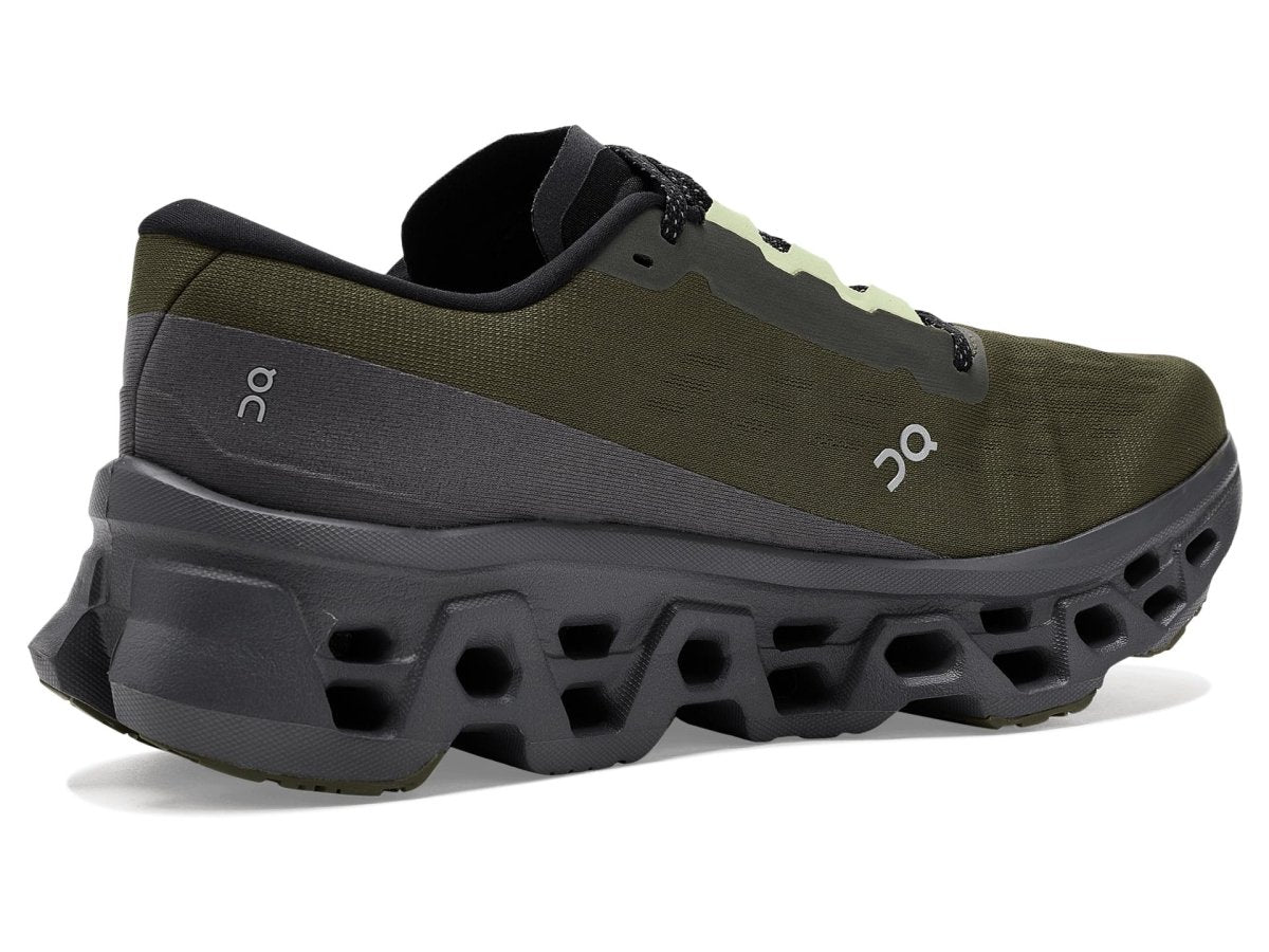 On Men's Cloudmonster 3 Sneaker, Olive/Eclipse, 10.5