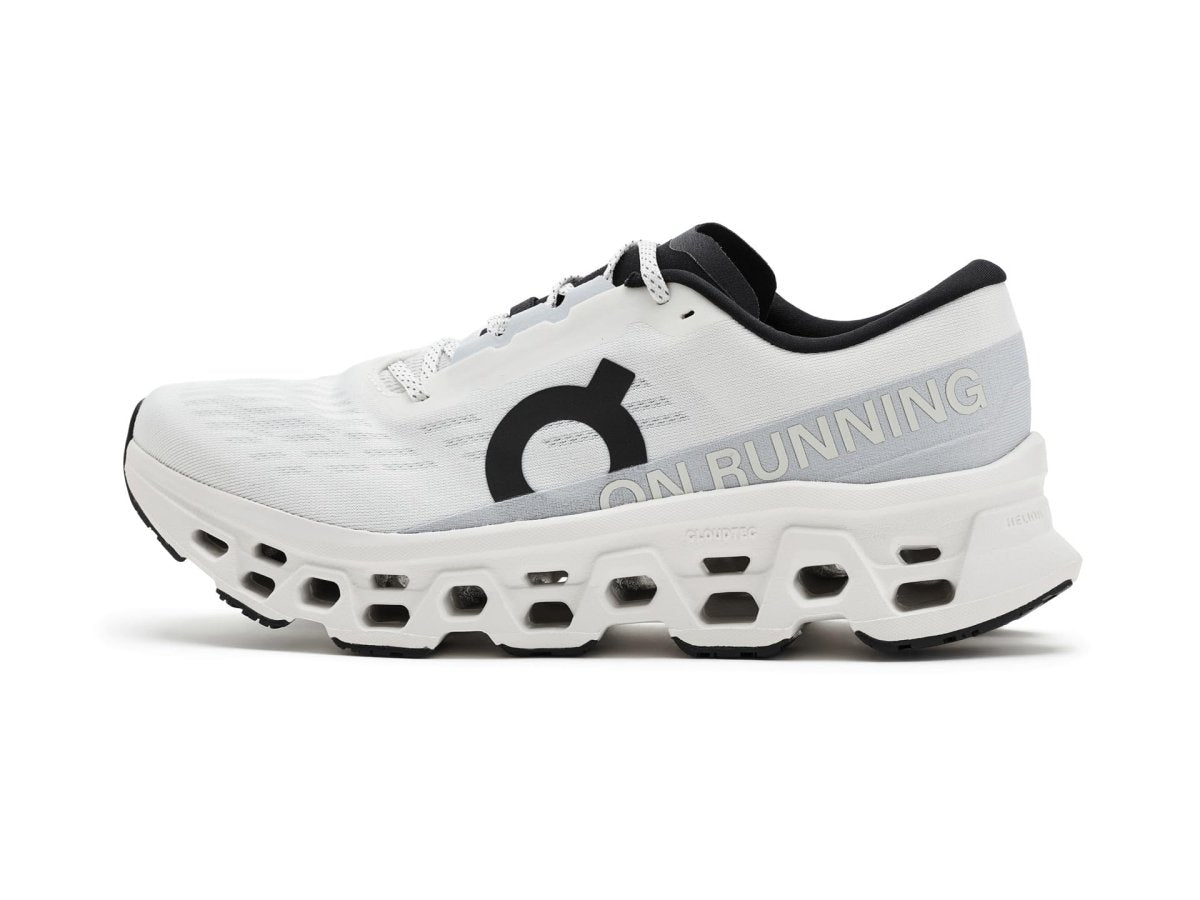 On Men's Cloudmonster 3 Sneaker, White/White, 10.5