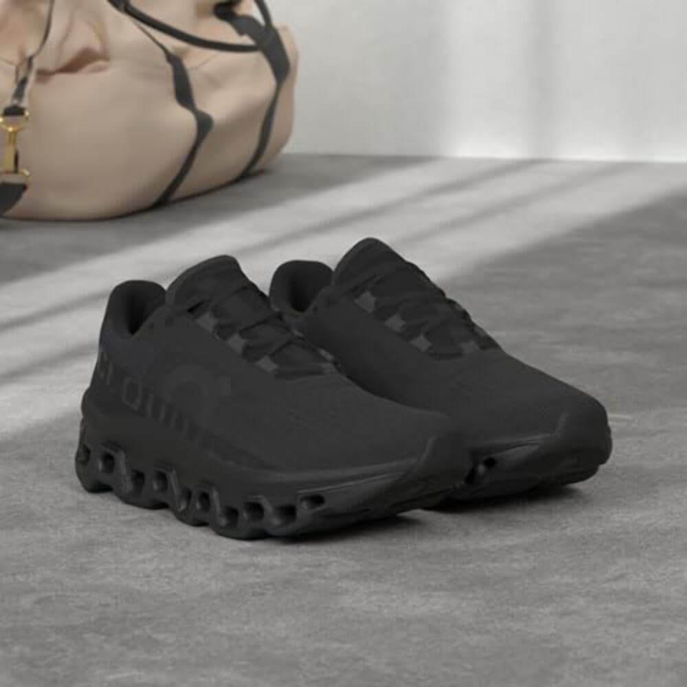 On Mens, Cloudmonster Frost/Black 13 Medium