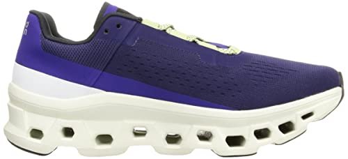 On Men's Cloudmonster Sneakers, Acai/Aloe, 12