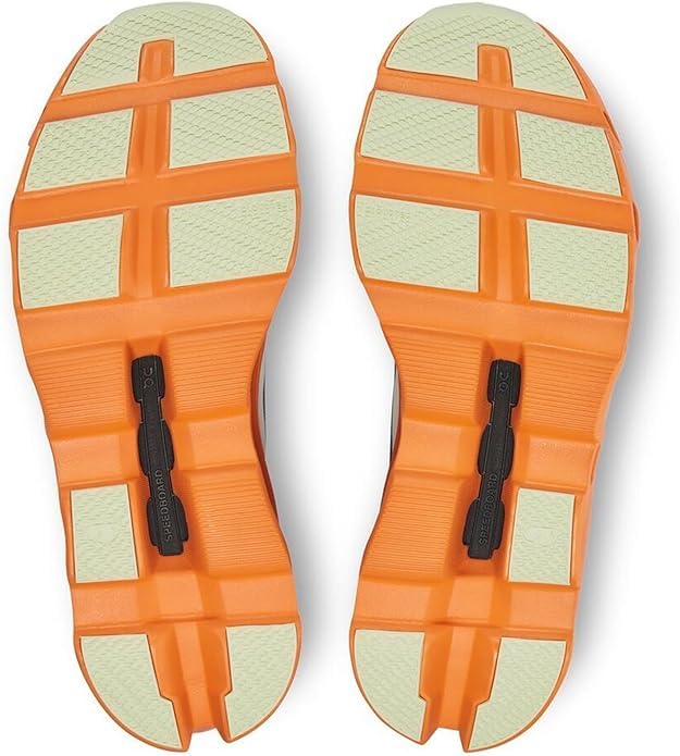 On Men's Cloudmonster Sneakers, Eclipse/Turmeric, 10 Medium US
