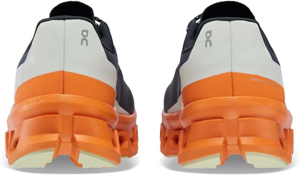 On Men's Cloudmonster Sneakers, Eclipse/Turmeric, 10 Medium US