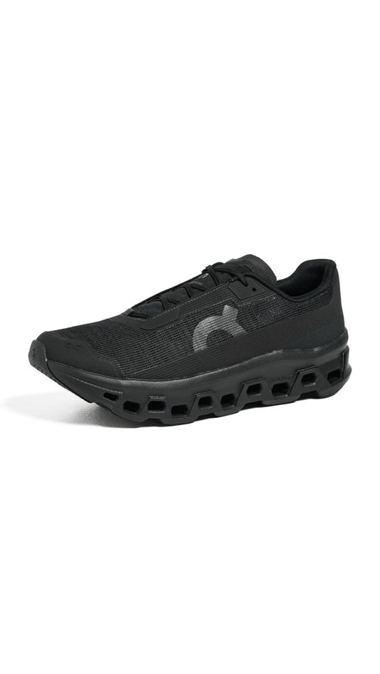 On Men's Cloudmonster Void Sneakers, Black | Black, 11 Medium US