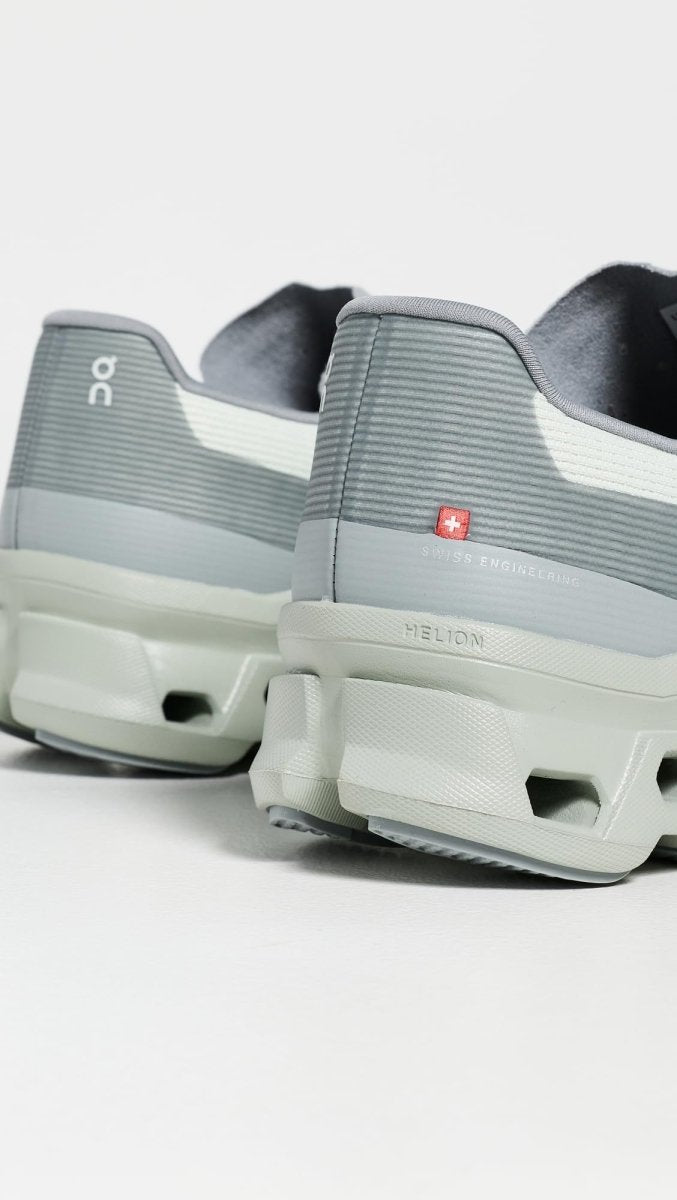 On Men's Cloudmonster Void Sneakers, Iceberg/Tin, 10.5 Medium US