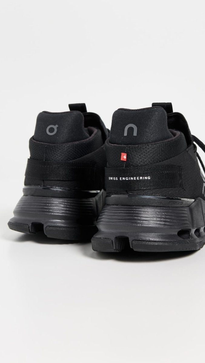 On Men's Cloudnova 2 Sneakers, All Black, 8 Medium US