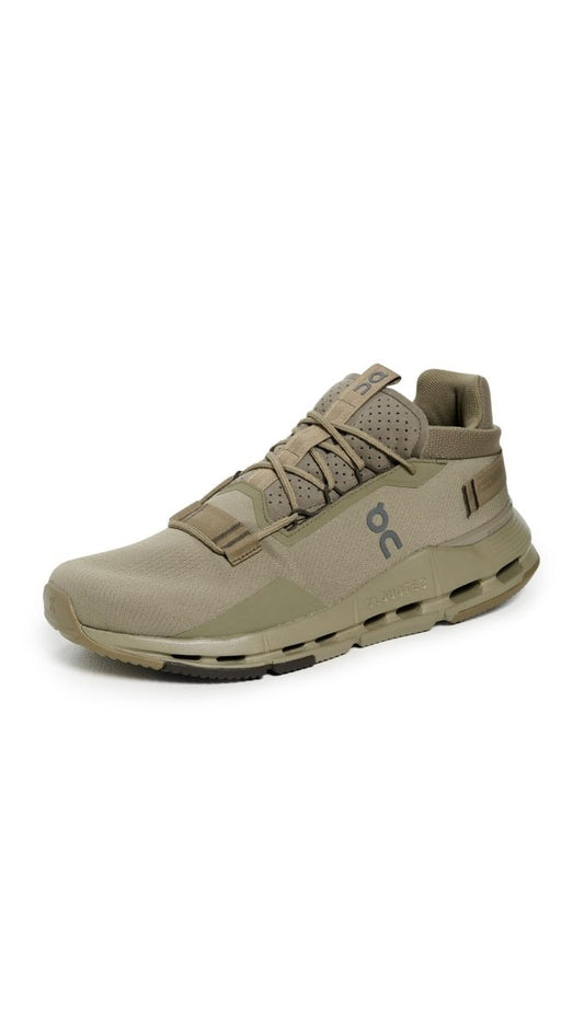 On Men's Cloudnova 2 Sneakers, Grove/Thorn, 8 Medium US
