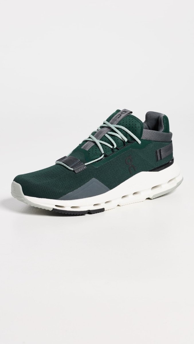 On Men's Cloudnova 2 Sneakers, Jungle/Shadow, 8 Medium US