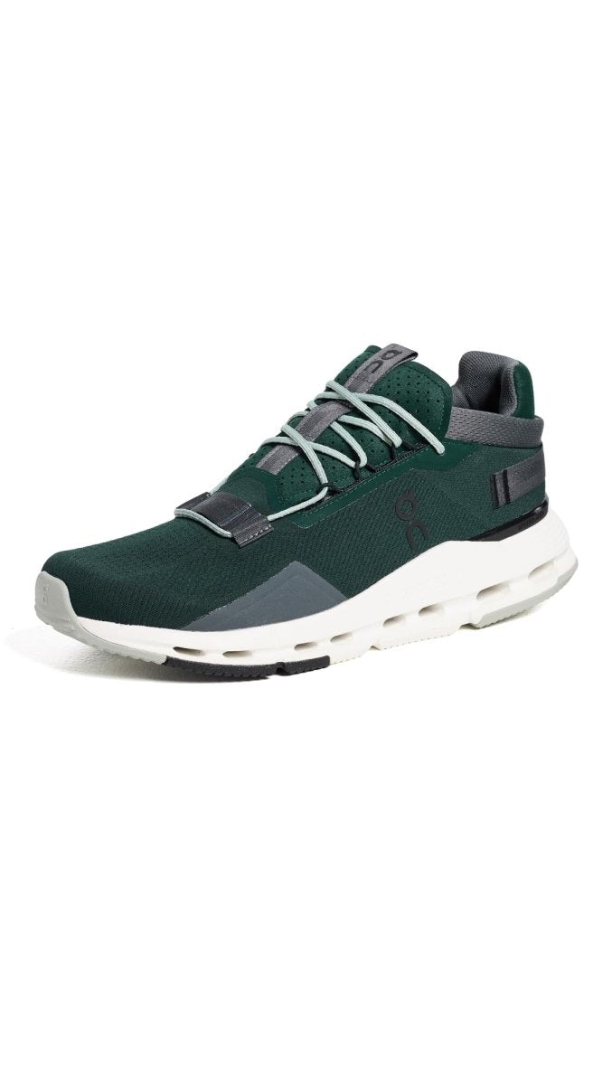 On Men's Cloudnova 2 Sneakers, Jungle/Shadow, 8 Medium US