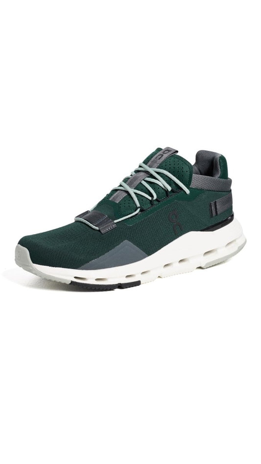 On Men's Cloudnova 2 Sneakers, Jungle/Shadow, 8 Medium US
