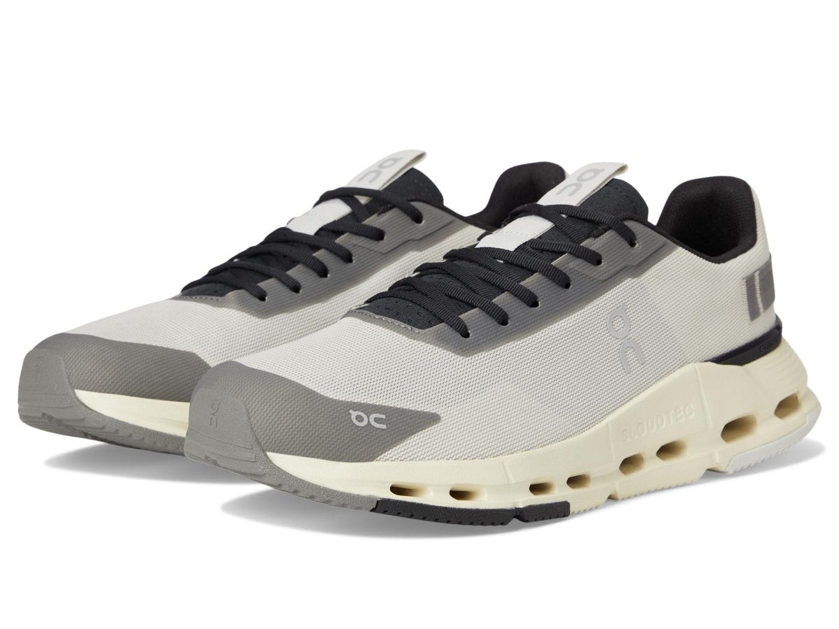 On Mens, Cloudnova Form 2 Pearl/Black 8 Medium