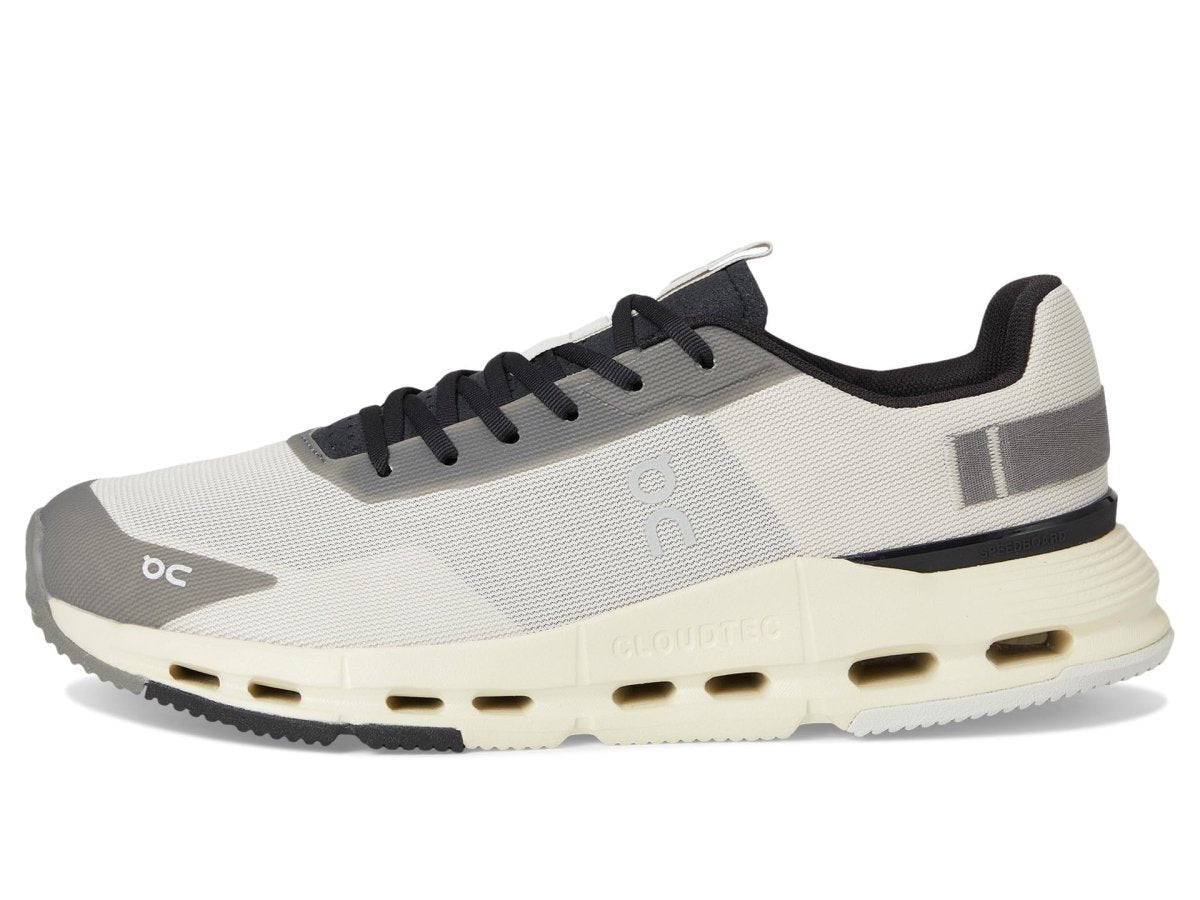 On Mens, Cloudnova Form 2 Pearl/Black 8 Medium