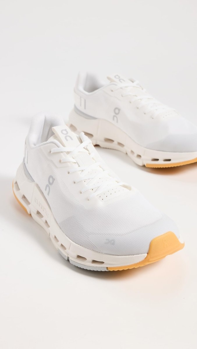 On Men's Cloudnova Form 2 Sneakers, White | Ivory, 8 Medium US
