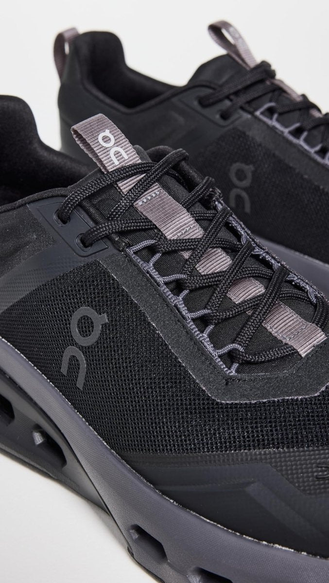 On Men's Cloudnova X Sneakers, Black | Eclipse, 10.5 Medium US