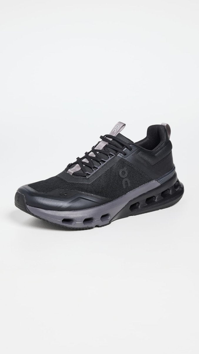 On Men's Cloudnova X Sneakers, Black | Eclipse, 10.5 Medium US