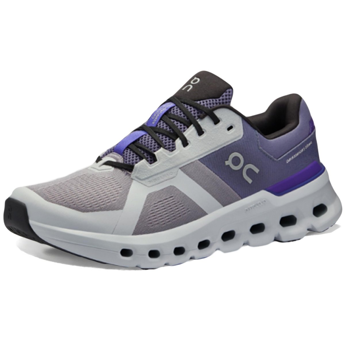 On Men's Cloudrunner 2 Sneakers, Fossil/Indigo, 11.5 Medium US