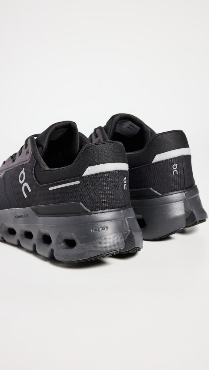 On Men's Cloudrunner 2 WP Sneakers, Magnet | Black, 10.5 Medium US