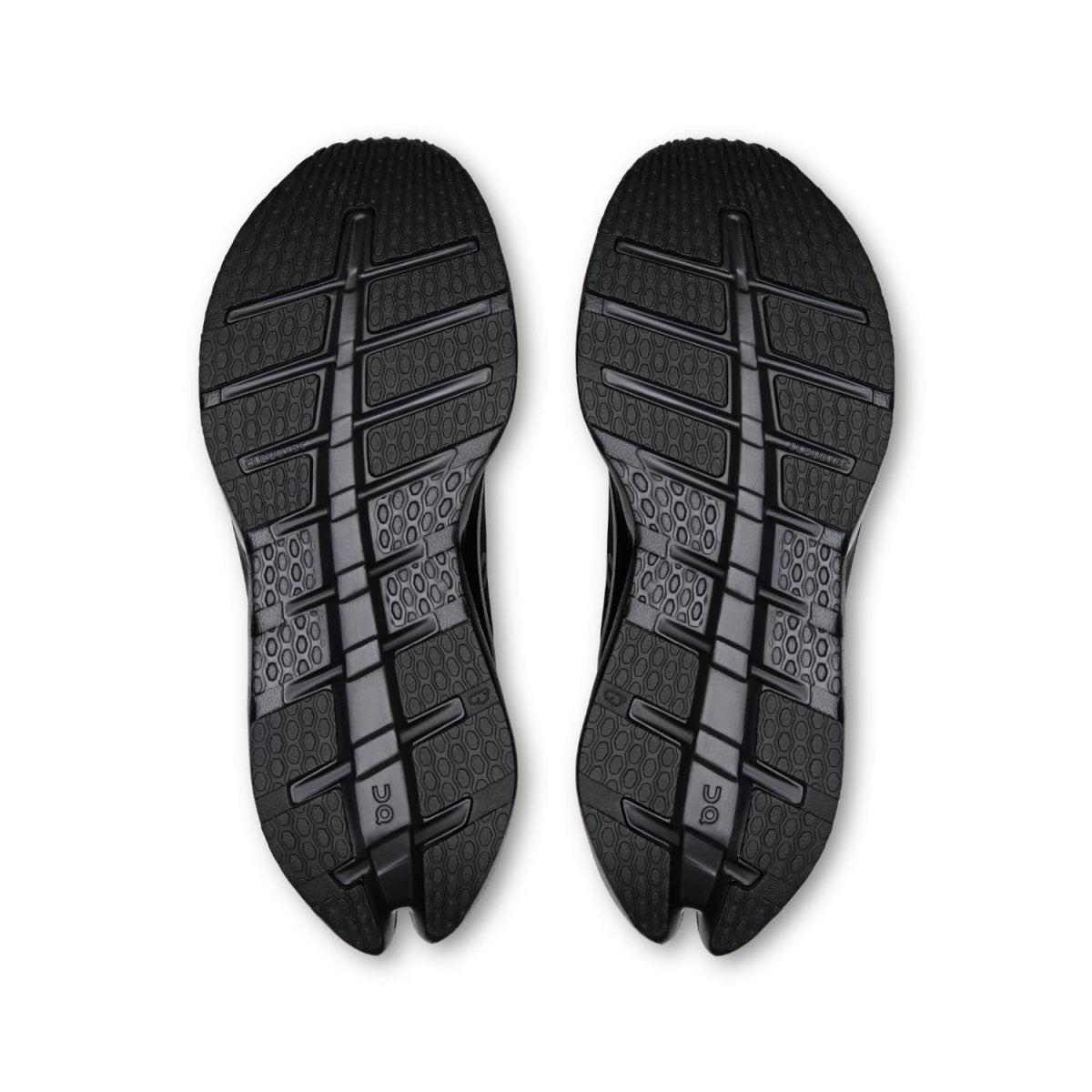 On Mens Cloudrunner 3, Black/Black 10 Wide