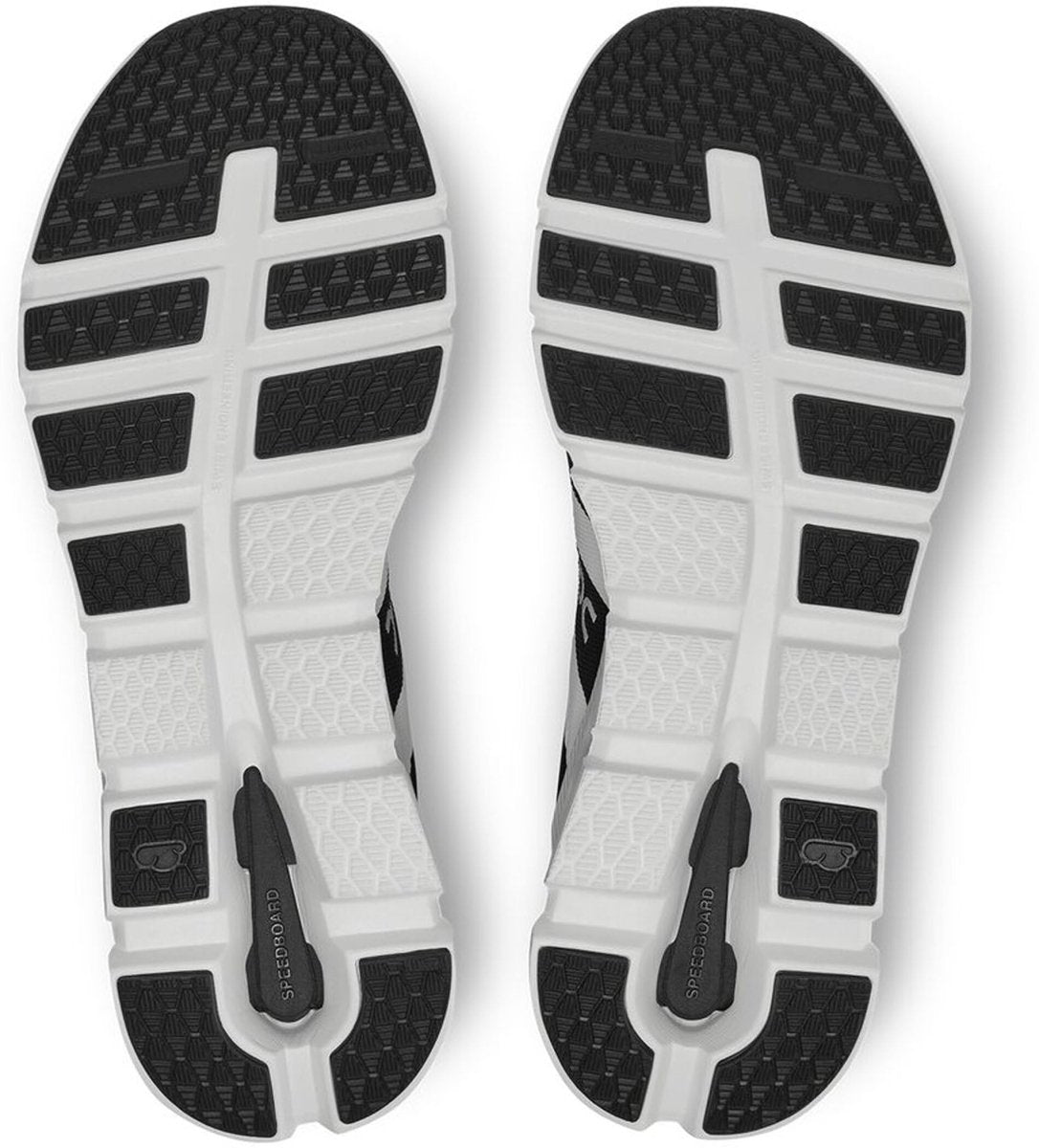 On Men's Cloudrunner Sneakers, Glacier | Black, 12.5 Medium US