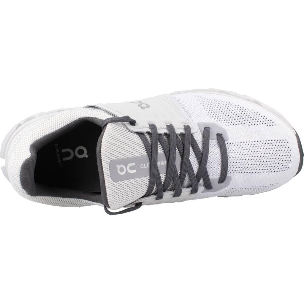 On Men's Cloudswift 3 AD Sneakers, Frost | Glacier, Grey, 8 Medium US