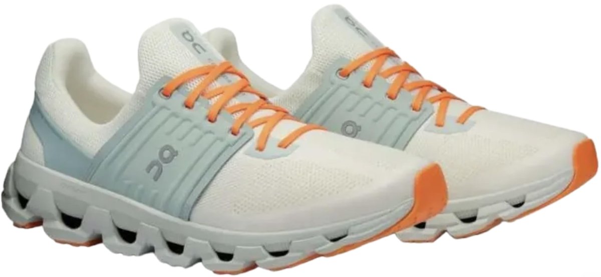On Men's Cloudswift 3 AD Sneakers, Ivory/Mineral, 8 Medium US