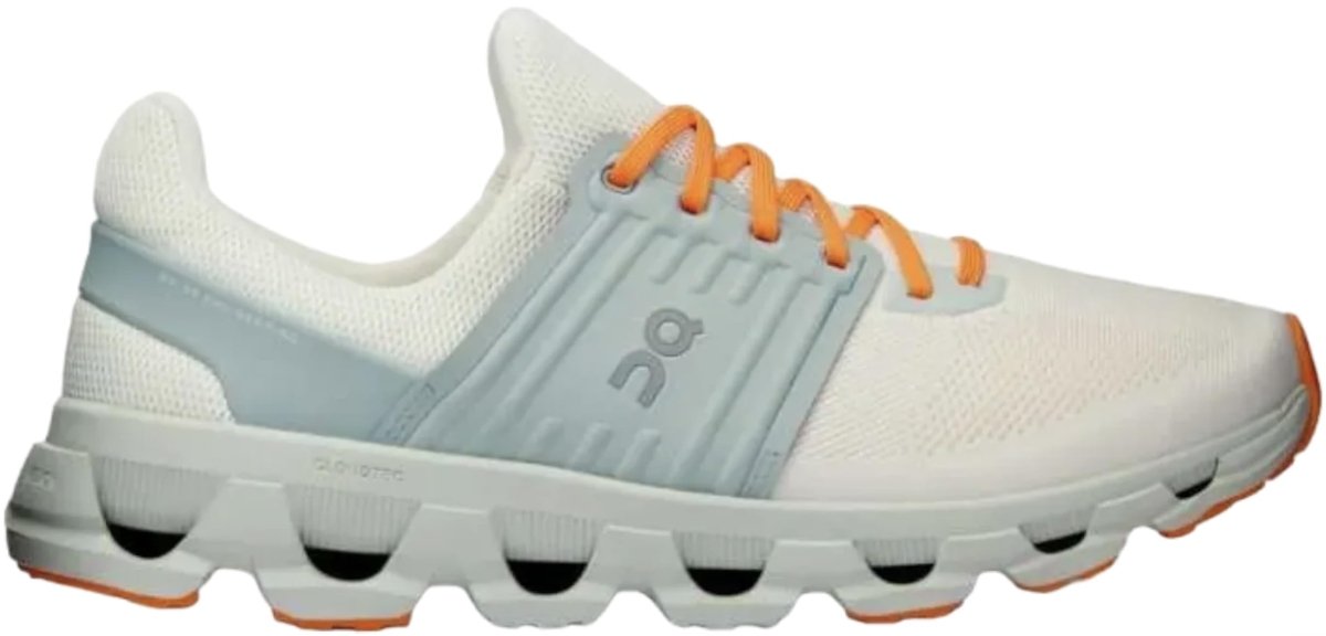 On Men's Cloudswift 3 AD Sneakers, Ivory/Mineral, 8 Medium US