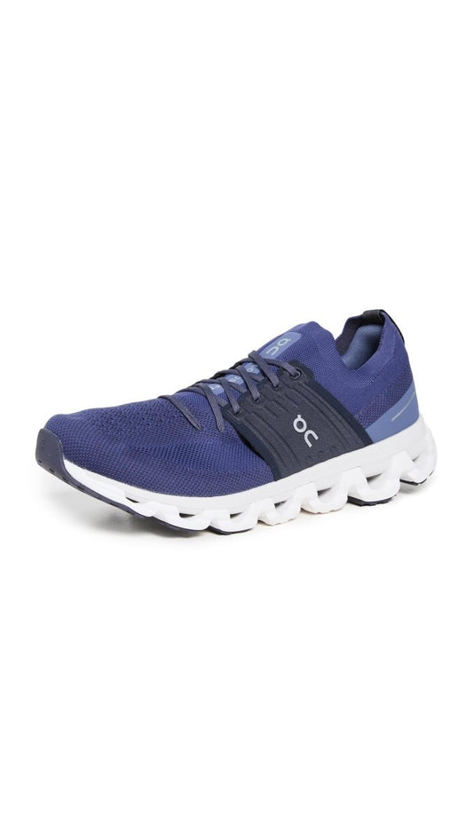 On Men's Cloudswift 3, Denim/Midnight, Blue, 10 Medium US