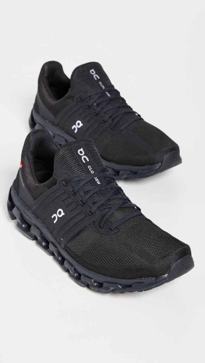 On Men's Cloudswift 3 Sneakers, All Black, 10 Medium US