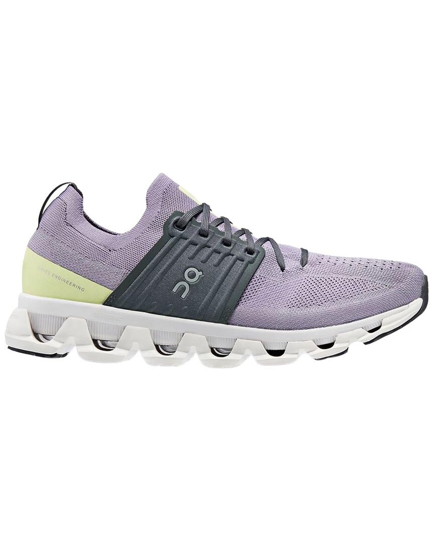 On Men's Cloudswift 3 Sneakers, Shark/Hay, 10 Medium US