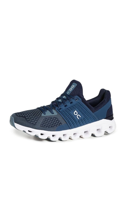 On Men's Cloudswift Sneakers, Denim/Midnight, Blue, 10 Medium US