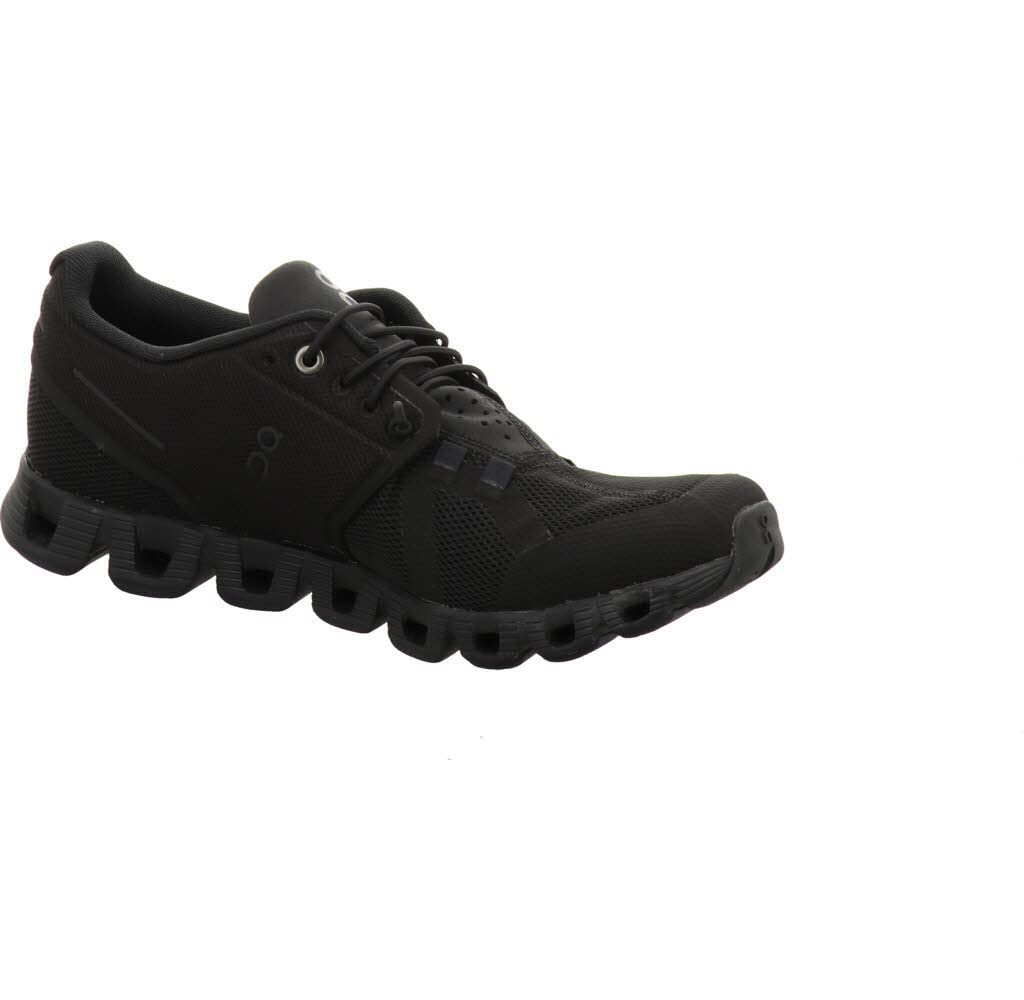 On Women's Cloud 5 Sneakers, All Black, 6