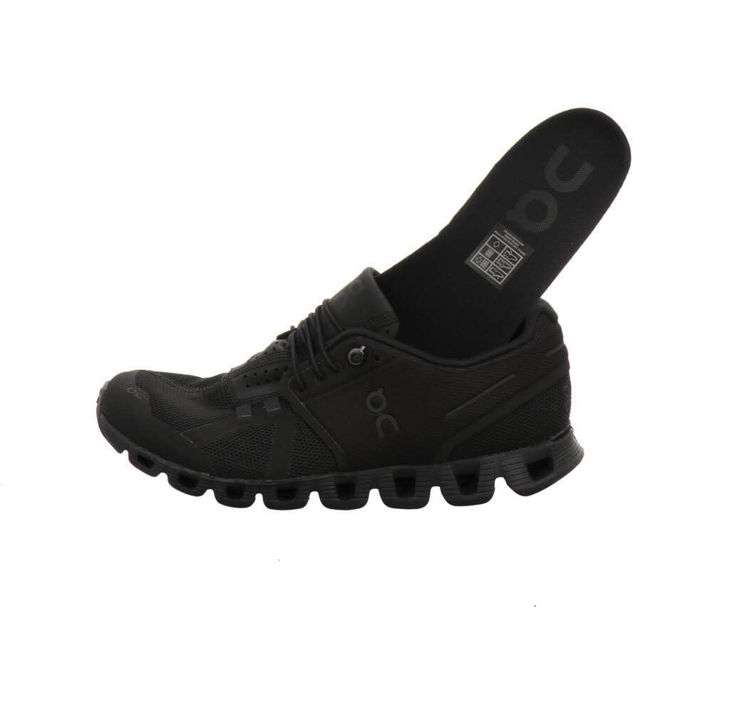 On Women's Cloud 5 Sneakers, All Black, 6