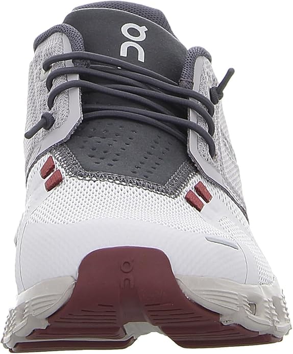 On Women's Cloud 5 Sneakers, Pearl/Frost, 5 Medium US