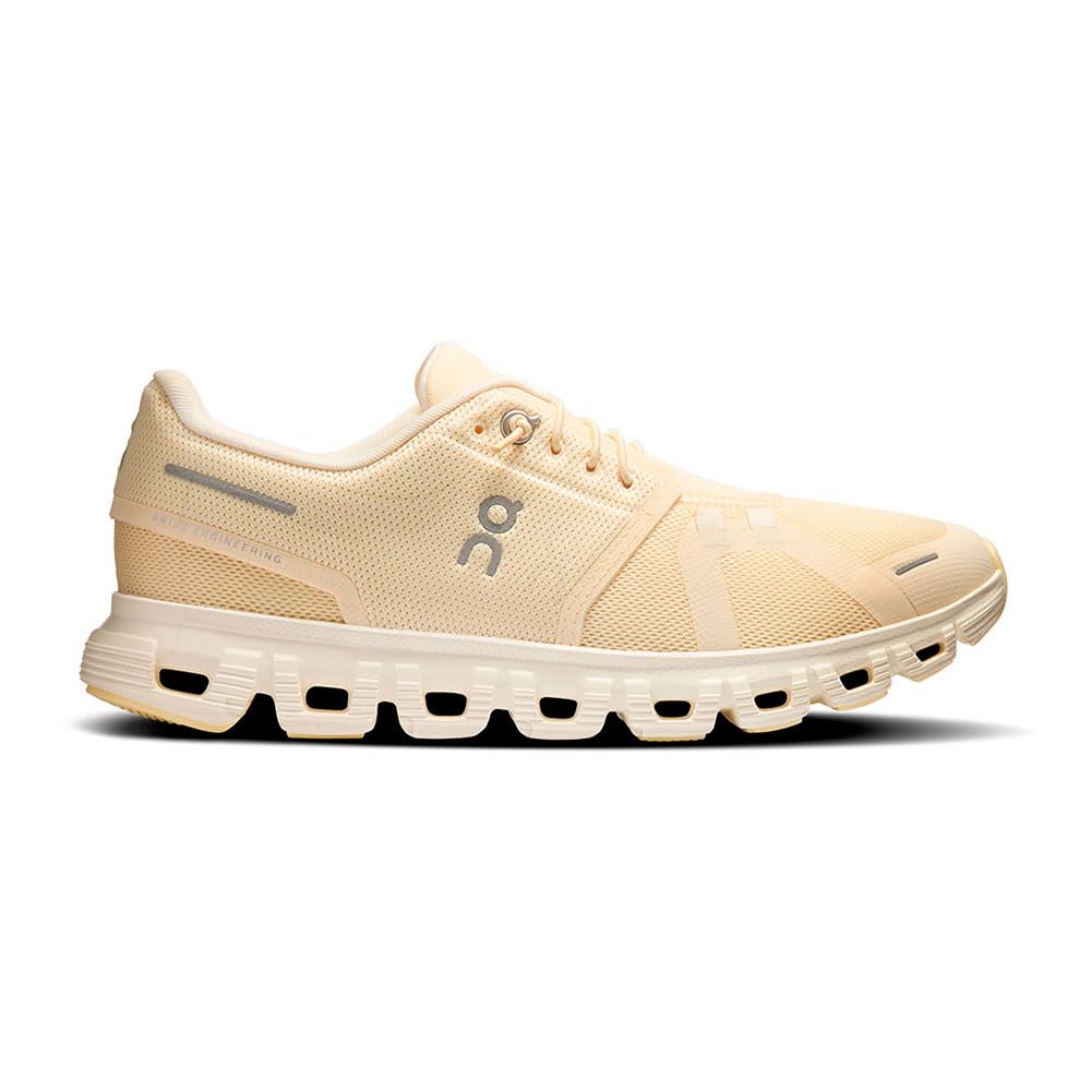On Womens Cloud 6 Castor/Ivory 9.5 M