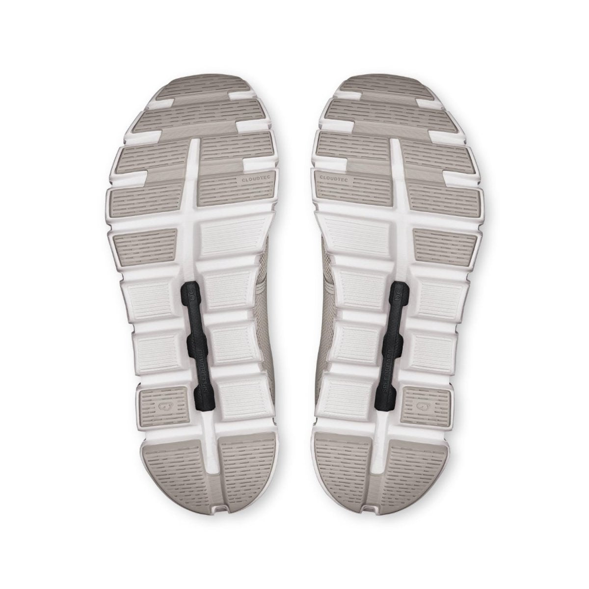 On Women's Cloud 6 Sneakers, Pearl/White, 7.5 Medium US