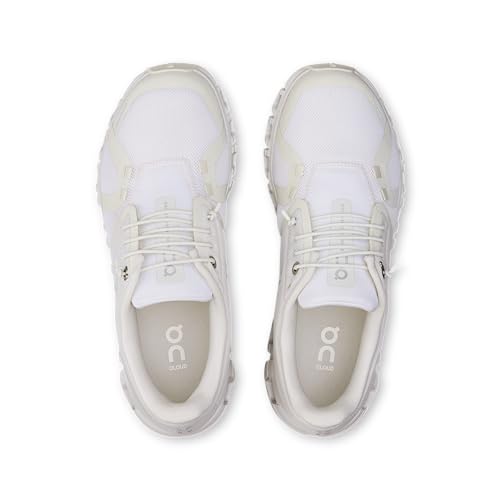 On Women's Cloud 6 Sneakers, White, 8 Medium US