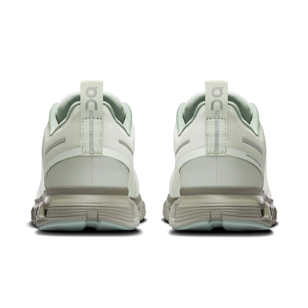 On Womens Cloud 6 Waterproof Iceberg/Tin 8 Medium