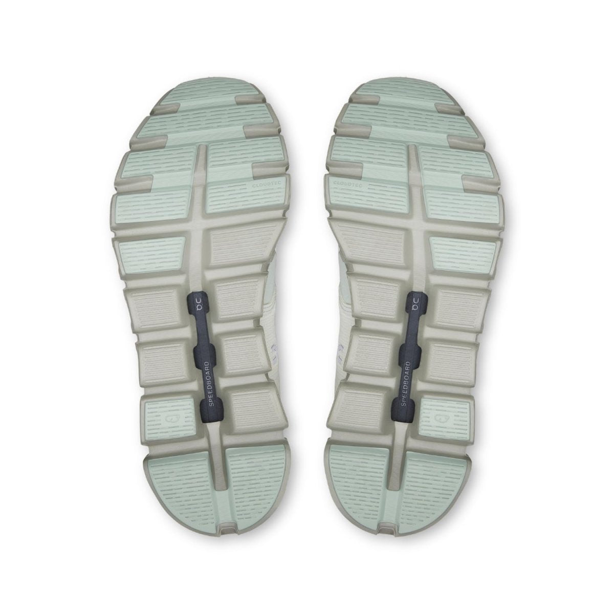 On Womens Cloud 6 Waterproof Iceberg/Tin 8 Medium