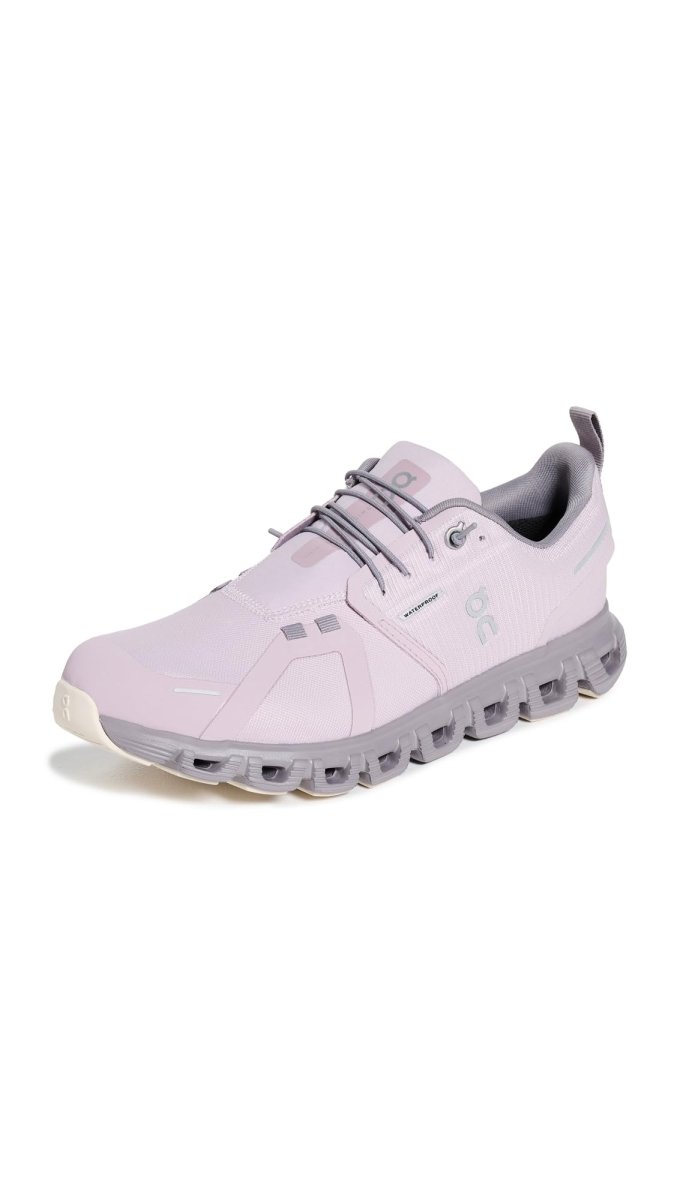 On Women's Cloud 6 WP Sneakers, Mauve/Zinc, 6.5 Medium US