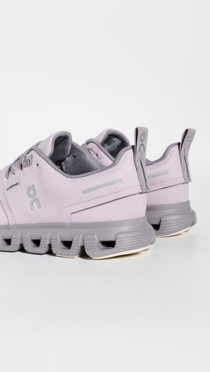 On Women's Cloud 6 WP Sneakers, Mauve/Zinc, 6.5 Medium US