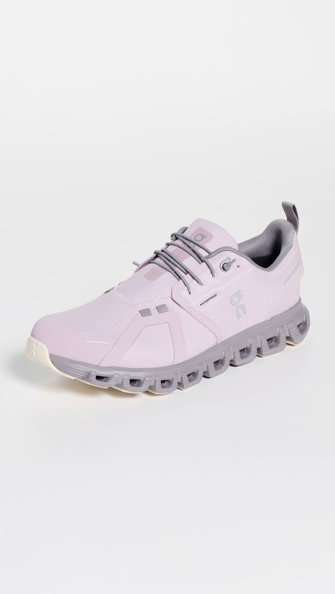 On Women's Cloud 6 WP Sneakers, Mauve/Zinc, 6.5 Medium US