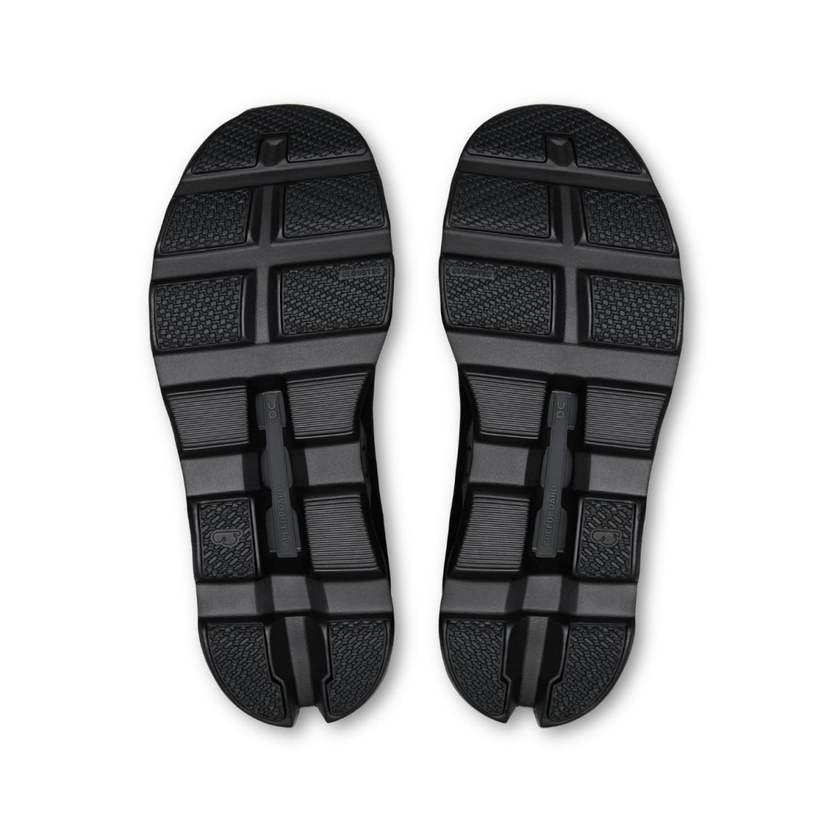 On Women's Cloudmonster 1 Sneakers, Black/Black, 9.5 Medium US