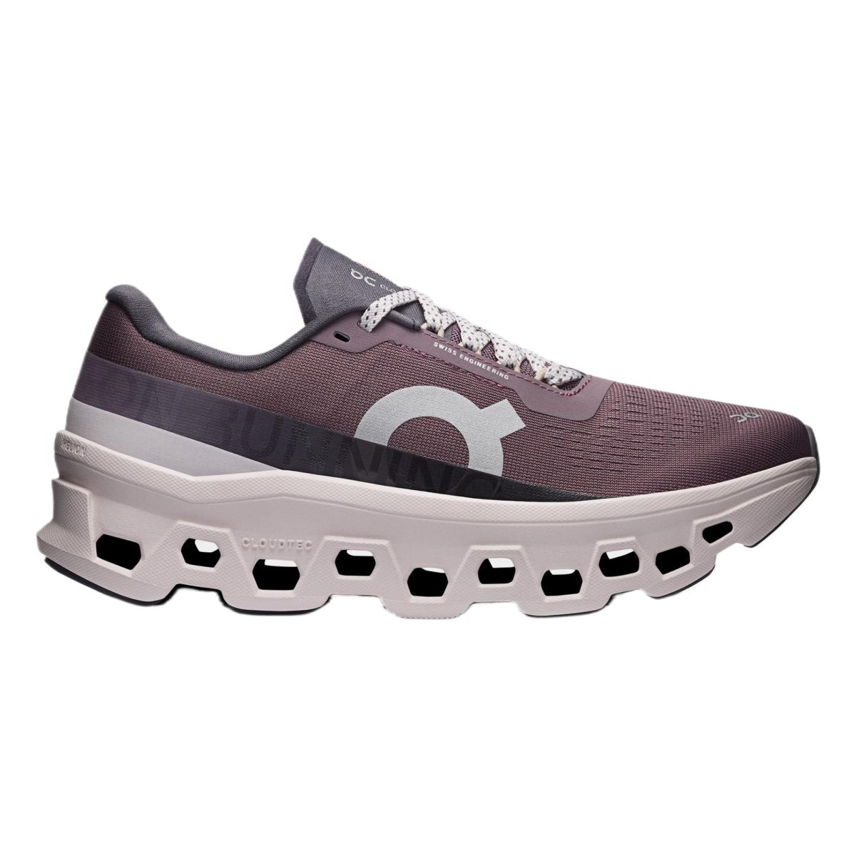 On Women's Cloudmonster 1 Sneakers, Gobi/Lily, 9.5 Medium US