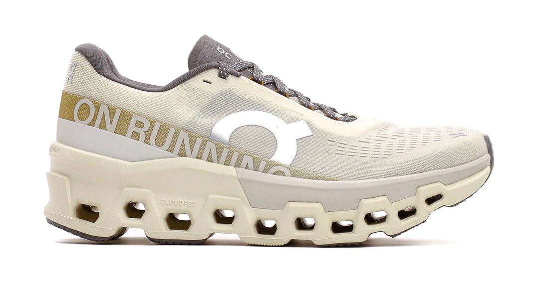 On Womens Cloudmonster 2 Cream/Ice 9.5 M