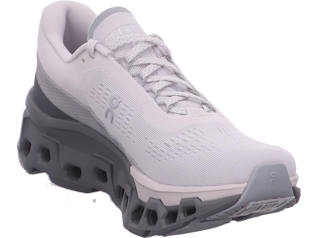 On Women's Cloudmonster 2, Frost/Rock, 8 Medium