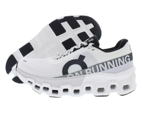 On Women's Cloudmonster 2 Running Shoes, Undyed/Frost, 9.5 US