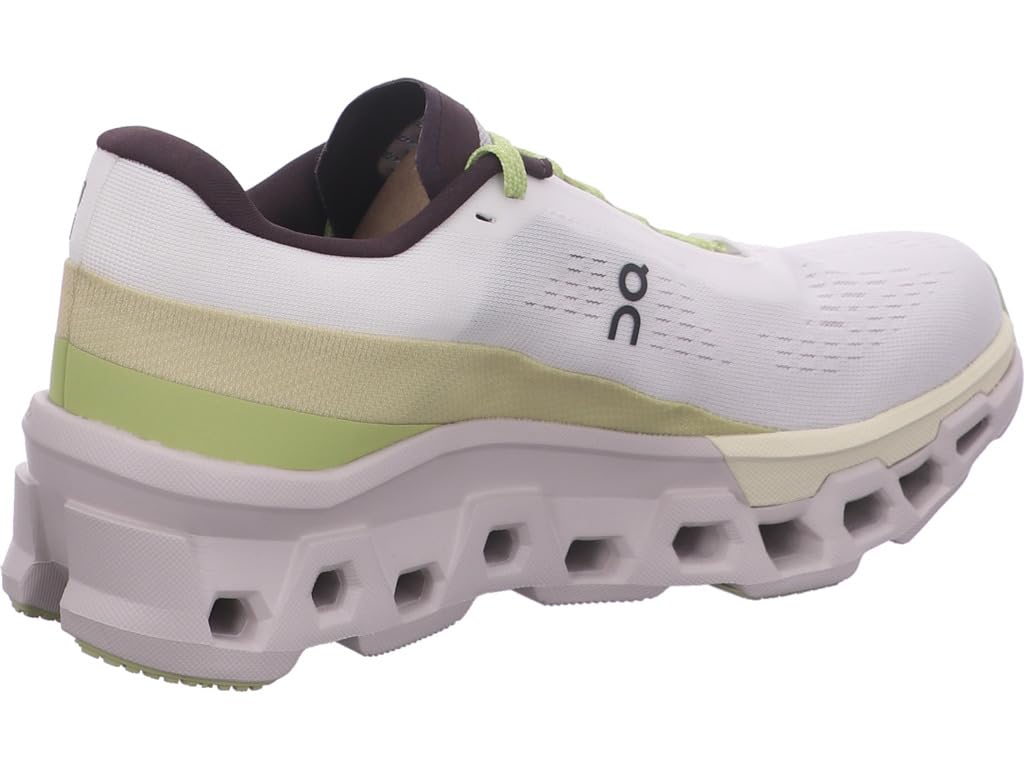 On Women's Cloudmonster 2 Running Shoes, Undyed/Zest, 10 US