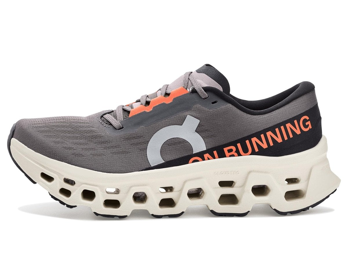 On Women's Cloudmonster 3 Sneaker, Eclipse/Ivory, 6