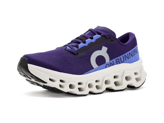 On Women's Cloudmonster 3 Sneaker, Nebula/Ivory, 6